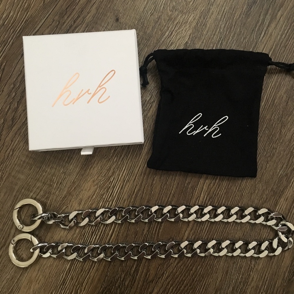 HRH Prive Bag Chain Silver